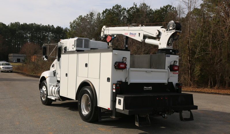 2022 Kenworth T270 Mechanics Truck, Stellar 12630 Crane, 140k Miles, Under CDL, CTech Drawers, Air Ride full