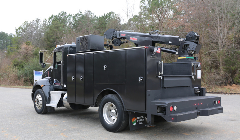 2019 Kenworth T270 Mechanics Truck, PX7 Diesel, Allison Auto, Under CDL, 11′ Summit Bed, 10620 Summit Crane full