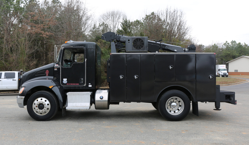 2019 Kenworth T270 Mechanics Truck, PX7 Diesel, Allison Auto, Under CDL, 11′ Summit Bed, 10620 Summit Crane full