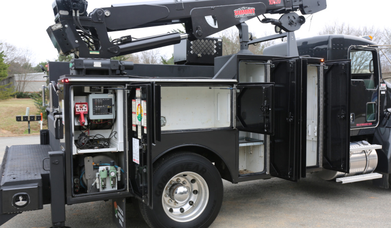 2019 Kenworth T270 Mechanics Truck, PX7 Diesel, Allison Auto, Under CDL, 11′ Summit Bed, 10620 Summit Crane full