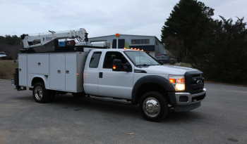 2014 Ford F-550 Service Truck, Diesel, 205k Miles, Stellar 5521 Crane, CTech Drawers, Extended Cab, Miller Welder full