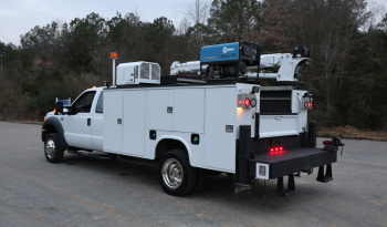 2014 Ford F-550 Service Truck, Diesel, 205k Miles, Stellar 5521 Crane, CTech Drawers, Extended Cab, Miller Welder full