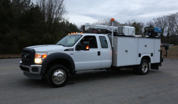 2014 Ford F-550 Service Truck, Diesel, 205k Miles, Stellar 5521 Crane, CTech Drawers, Extended Cab, Miller Welder full