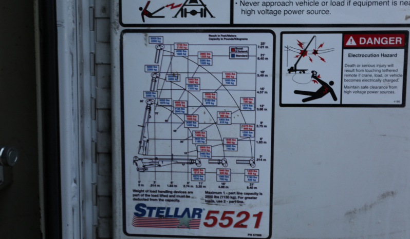 2014 Ford F-550 Service Truck, Diesel, 205k Miles, Stellar 5521 Crane, CTech Drawers, Extended Cab, Miller Welder full