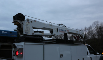 2014 Ford F-550 Service Truck, Diesel, 205k Miles, Stellar 5521 Crane, CTech Drawers, Extended Cab, Miller Welder full