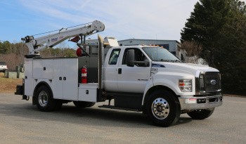 2018 Ford F-750 Mechanics Truck, Stellar 12630 Crane, Miller EnPak, CTech Drawers, 91k Miles full
