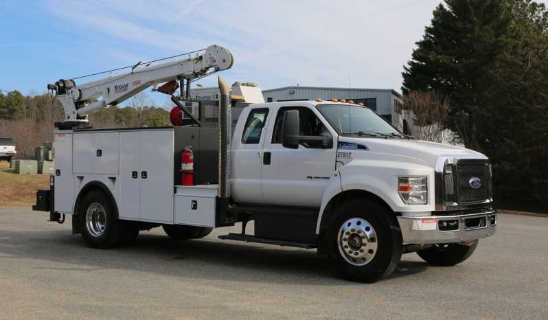 2018 Ford F-750 Mechanics Truck, Stellar 12630 Crane, Miller EnPak, CTech Drawers, 91k Miles full