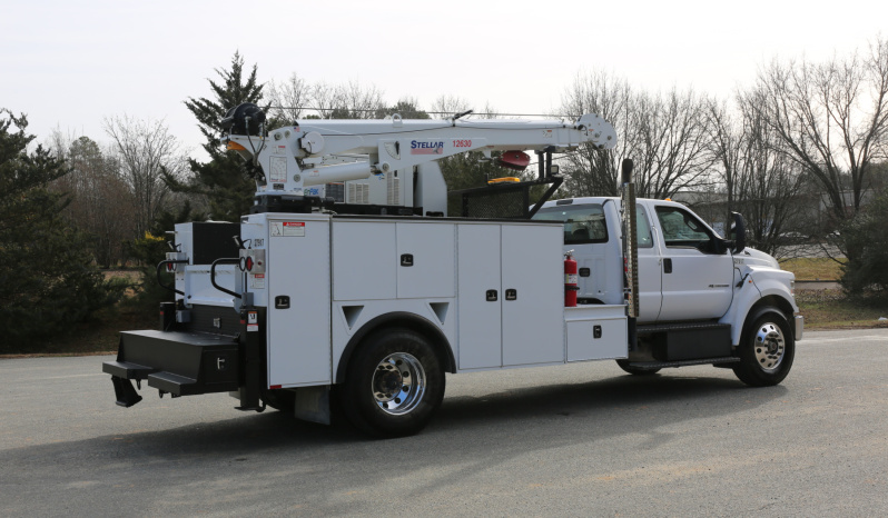 2018 Ford F-750 Mechanics Truck, Stellar 12630 Crane, Miller EnPak, CTech Drawers, 91k Miles full