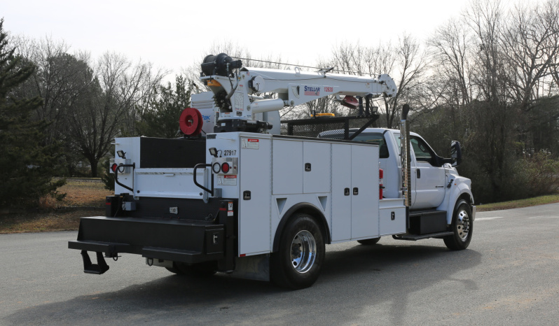 2018 Ford F-750 Mechanics Truck, Stellar 12630 Crane, Miller EnPak, CTech Drawers, 91k Miles full