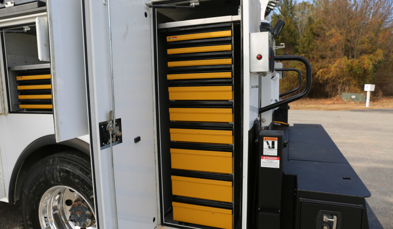 2018 Ford F-750 Mechanics Truck, Stellar 12630 Crane, Miller EnPak, CTech Drawers, 91k Miles full