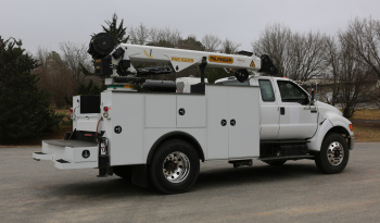 2011 Ford F750 Extended Cab Service Truck, Under CDL, 1 Owner, 177k Miles, Cummins Diesel, Palfinger 11k Crane full