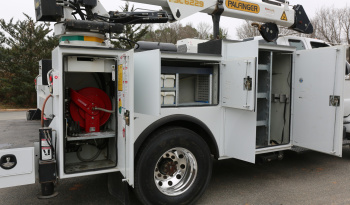 2011 Ford F750 Extended Cab Service Truck, Under CDL, 1 Owner, 177k Miles, Cummins Diesel, Palfinger 11k Crane full