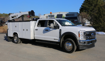 2024 Ford F550 Mechanics Truck, Crew Cab, 6.7 Diesel, 25k Miles, Stellar 5521 Crane full