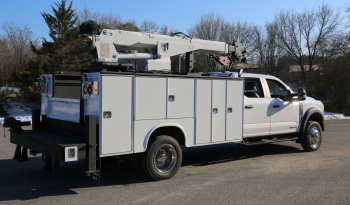 2024 Ford F550 Mechanics Truck, Crew Cab, 6.7 Diesel, 25k Miles, Stellar 5521 Crane full