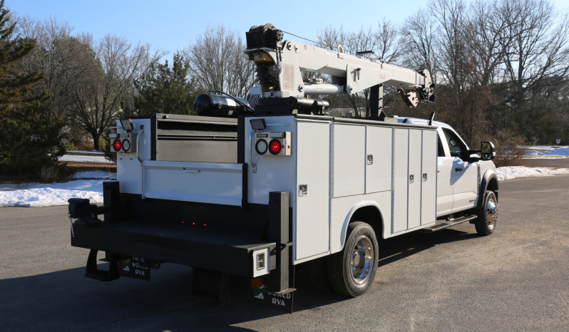 2024 Ford F550 Mechanics Truck, Crew Cab, 6.7 Diesel, 25k Miles, Stellar 5521 Crane full