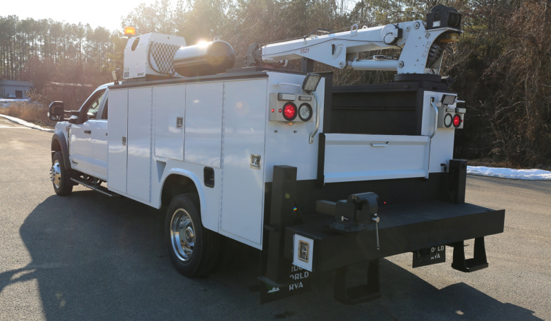2024 Ford F550 Mechanics Truck, Crew Cab, 6.7 Diesel, 25k Miles, Stellar 5521 Crane full