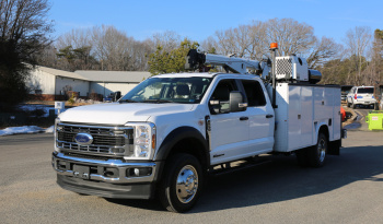 2024 Ford F550 Mechanics Truck, Crew Cab, 6.7 Diesel, 25k Miles, Stellar 5521 Crane full