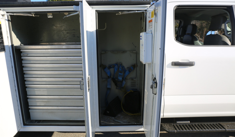2024 Ford F550 Mechanics Truck, Crew Cab, 6.7 Diesel, 25k Miles, Stellar 5521 Crane full