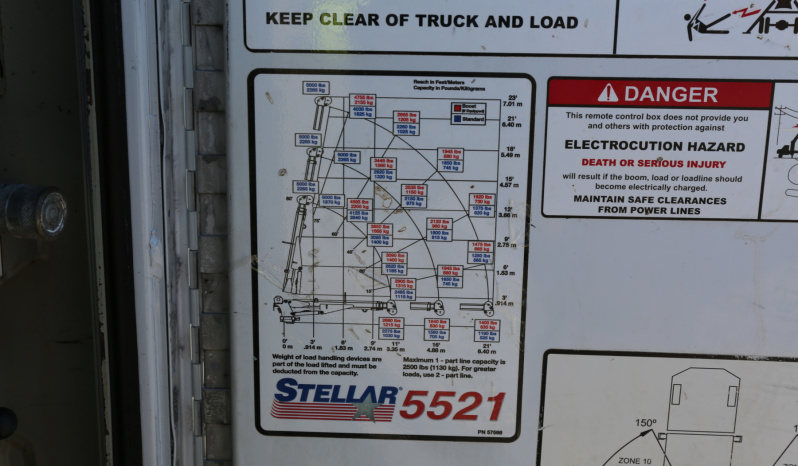 2024 Ford F550 Mechanics Truck, Crew Cab, 6.7 Diesel, 25k Miles, Stellar 5521 Crane full