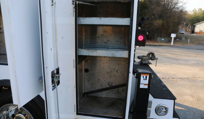 2021 Ford F600 4×4 Service Truck, 95k Miles, 7.3 V8 Gas, Stellar TMAX Mechanics Body, 7621 Crane full