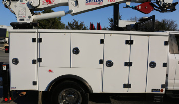 2021 Ford F600 4×4 Service Truck, 95k Miles, 7.3 V8 Gas, Stellar TMAX Mechanics Body, 7621 Crane full