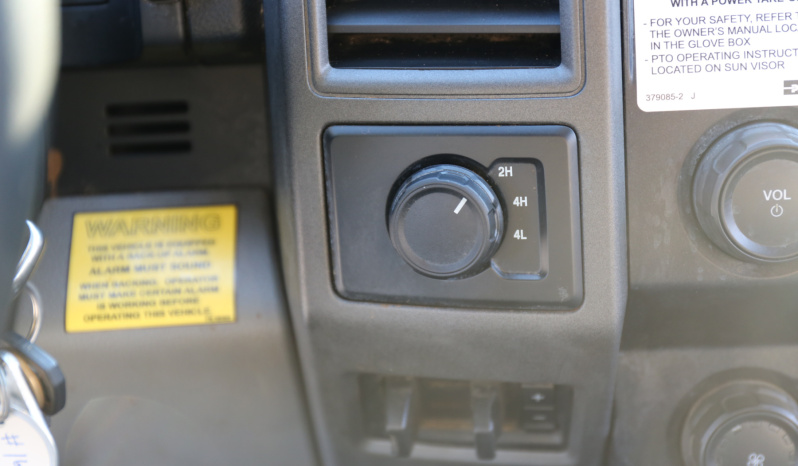 2021 Ford F600 4×4 Service Truck, 95k Miles, 7.3 V8 Gas, Stellar TMAX Mechanics Body, 7621 Crane full