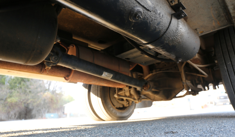 2021 Ford F600 4×4 Service Truck, 95k Miles, 7.3 V8 Gas, Stellar TMAX Mechanics Body, 7621 Crane full