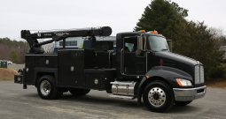 2019 Kenworth T270, Under CDL, PX7/Allison Auto, 14′ Maintainer Mechanics Body, 10,000# Crane