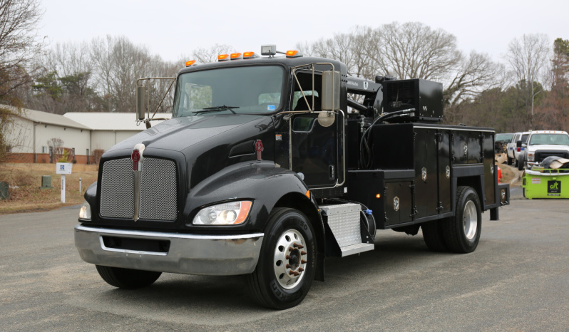 2019 Kenworth T270, Under CDL, PX7/Allison Auto, 14′ Maintainer Mechanics Body, 10,000# Crane full