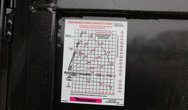 2019 Kenworth T270, Under CDL, PX7/Allison Auto, 14′ Maintainer Mechanics Body, 10,000# Crane full
