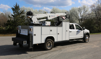 2024 Ford F-550 Mechanics Truck, 15k Miles, Diesel, 4WD, Staller 7621 Crane full