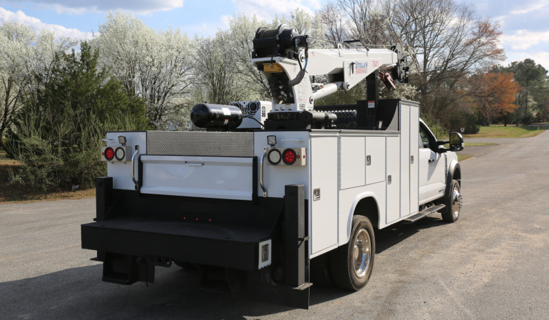 2024 Ford F-550 Mechanics Truck, 15k Miles, Diesel, 4WD, Staller 7621 Crane full