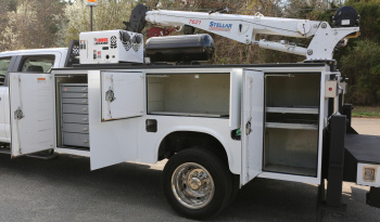 2024 Ford F-550 Mechanics Truck, 15k Miles, Diesel, 4WD, Staller 7621 Crane full