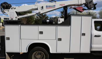 2024 Ford F-550 Mechanics Truck, 15k Miles, Diesel, 4WD, Staller 7621 Crane full