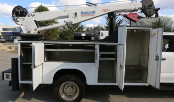 2024 Ford F-550 Mechanics Truck, 15k Miles, Diesel, 4WD, Staller 7621 Crane full
