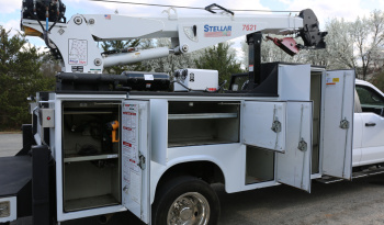 2024 Ford F-550 Mechanics Truck, 15k Miles, Diesel, 4WD, Staller 7621 Crane full