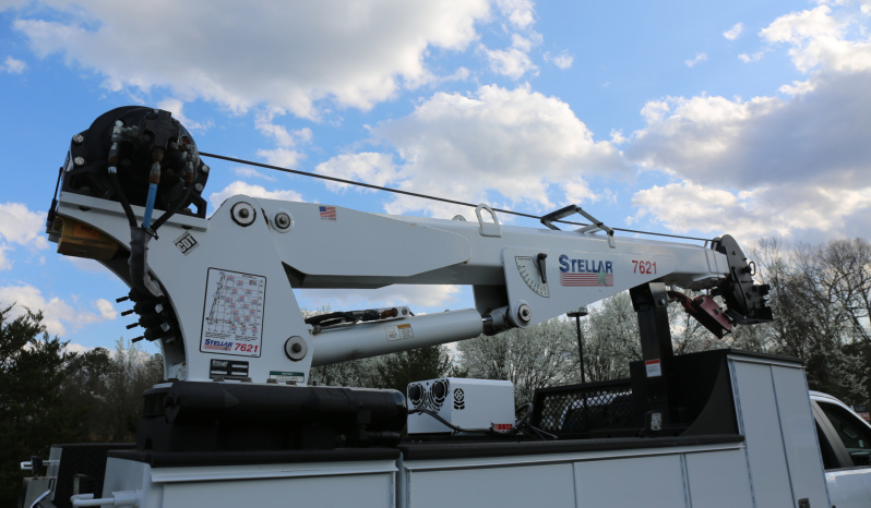 2024 Ford F-550 Mechanics Truck, 15k Miles, Diesel, 4WD, Staller 7621 Crane full