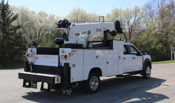 2024 Ford F550 Mechanics Truck, Stellar 7621 Crane, 28k Miles, 4×4, Crew Cab, Diesel full