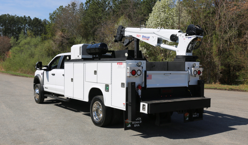 2024 Ford F550 Mechanics Truck, Stellar 7621 Crane, 28k Miles, 4×4, Crew Cab, Diesel full