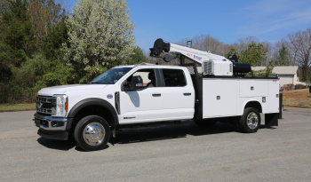 2024 Ford F550 Mechanics Truck, Stellar 7621 Crane, 28k Miles, 4×4, Crew Cab, Diesel full