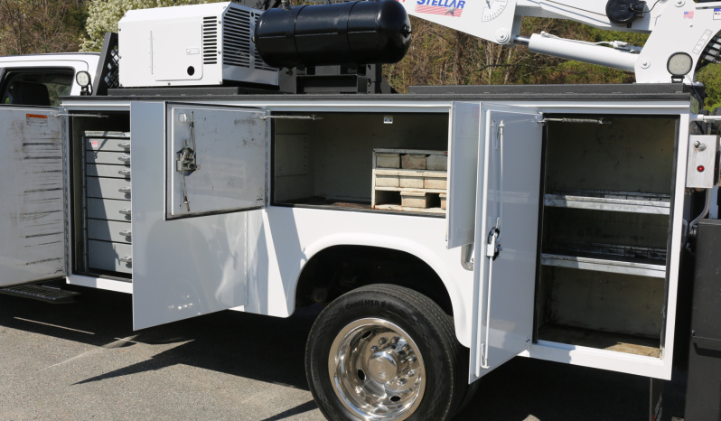 2024 Ford F550 Mechanics Truck, Stellar 7621 Crane, 28k Miles, 4×4, Crew Cab, Diesel full