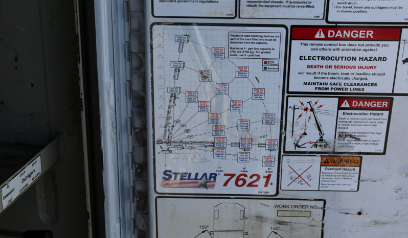 2024 Ford F550 Mechanics Truck, Stellar 7621 Crane, 28k Miles, 4×4, Crew Cab, Diesel full