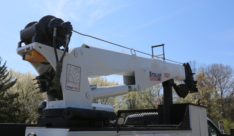 2024 Ford F550 Mechanics Truck, Stellar 7621 Crane, 28k Miles, 4×4, Crew Cab, Diesel full