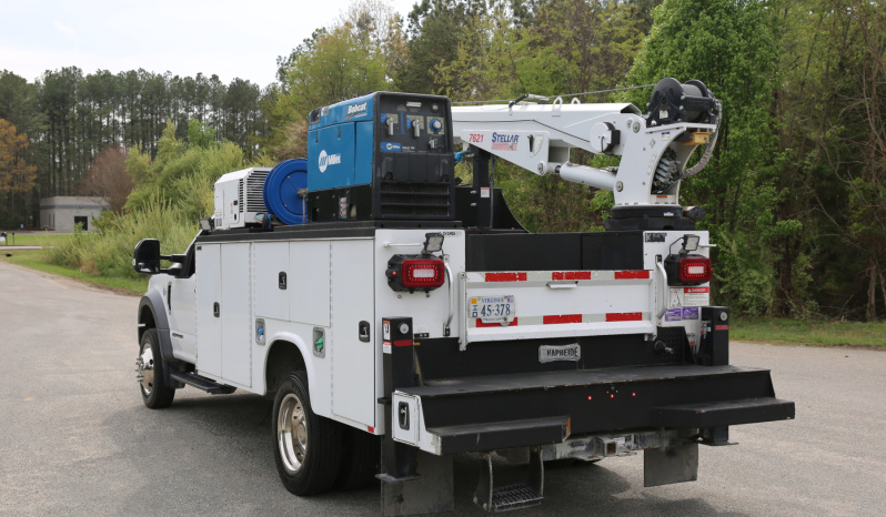 2019 Ford F-550 Service Truck, Stellar 7621 Crane, 166k Miles, Diesel full