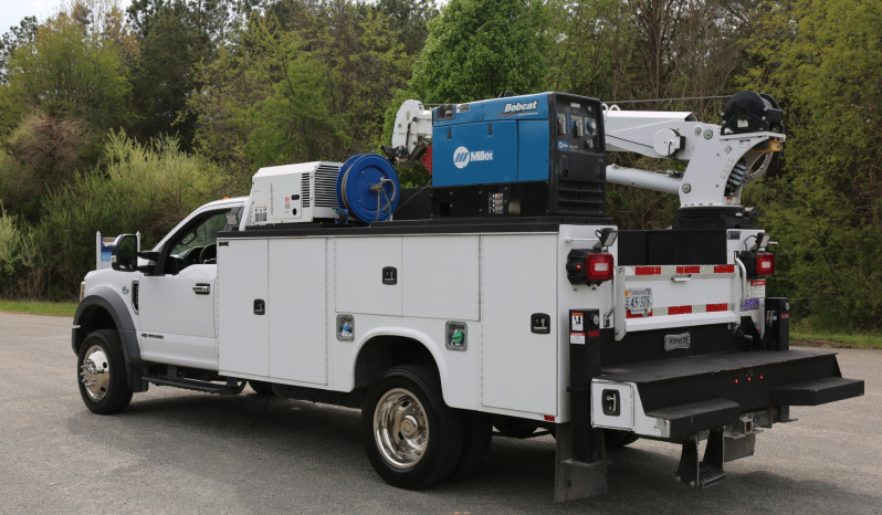 2019 Ford F-550 Service Truck, Stellar 7621 Crane, 166k Miles, Diesel full