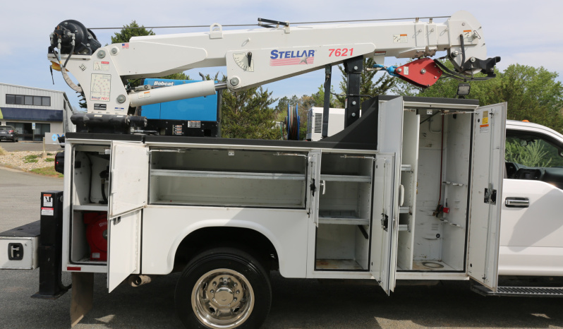 2019 Ford F-550 Service Truck, Stellar 7621 Crane, 166k Miles, Diesel full