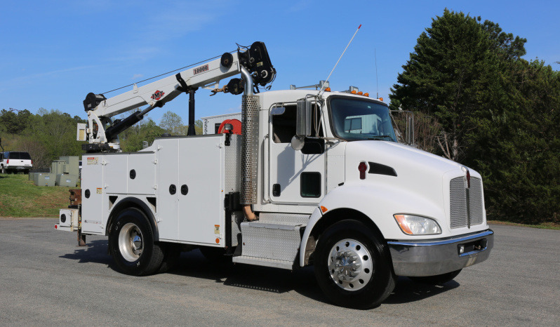 2013 Kenworth T270 Mechanics Truck, IMT 10,000-25 Crane, Under CDL, PX7/Allison Auto full