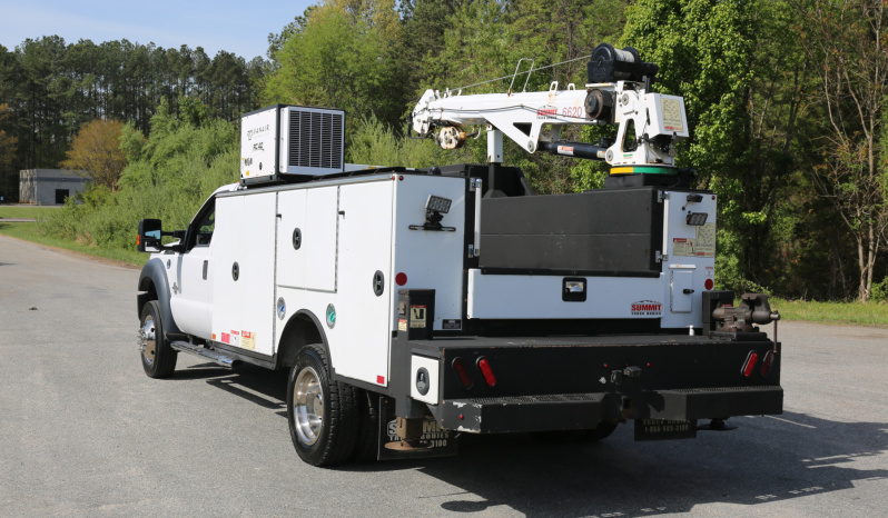 2016 Ford F-550 Mechanics Truck, Extended Cab, 4×4, 6.7 Diesel, Summit 6620 Crane full