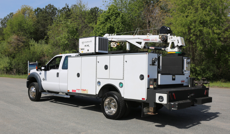 2016 Ford F-550 Mechanics Truck, Extended Cab, 4×4, 6.7 Diesel, Summit 6620 Crane full