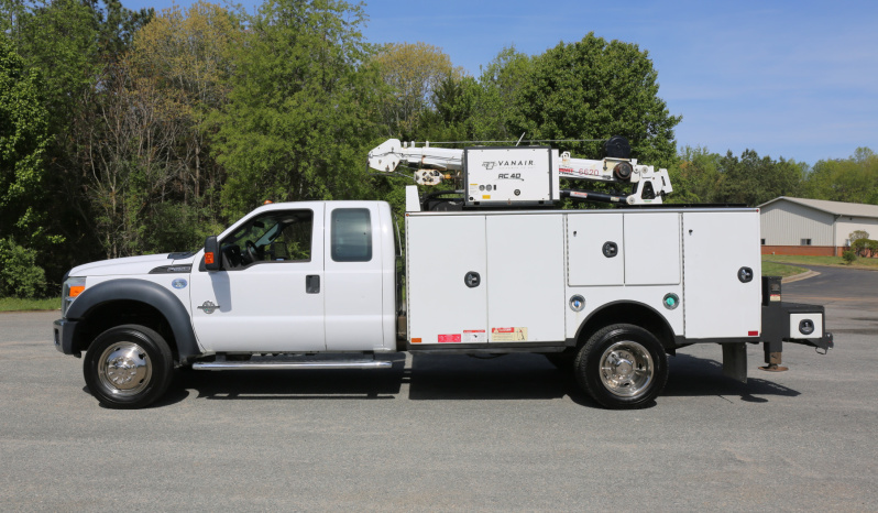 2016 Ford F-550 Mechanics Truck, Extended Cab, 4×4, 6.7 Diesel, Summit 6620 Crane full